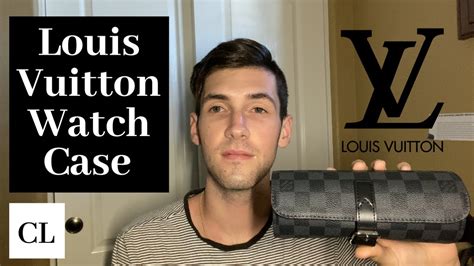 vuitton watch case|watch roll louis vuitton.